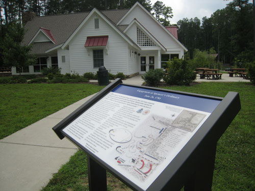 Image of Engagement at Spencer's Ordinary Historical Marker